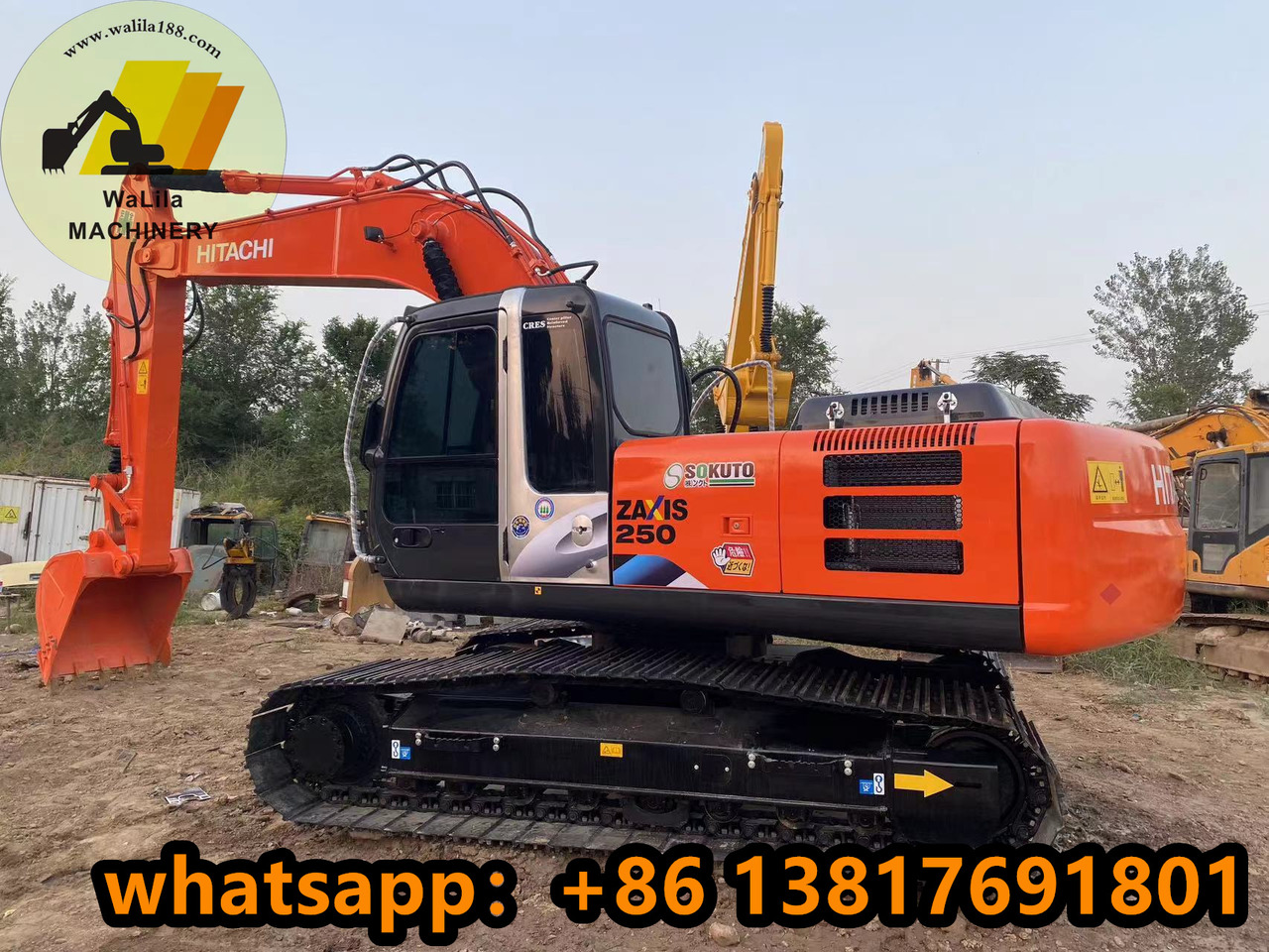 Hitachi Hitachi zx250 - Rupsgraafmachine: afbeelding 1 Hitachi Hitachi zx250 - Rupsgraafmachine: afbeelding 1