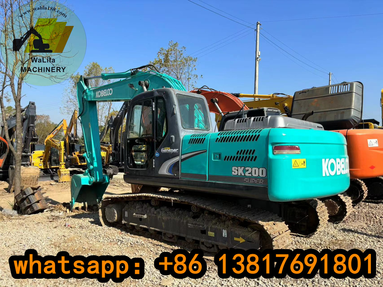 KOBELCO SK 200-8 - Rupsgraafmachine: afbeelding 1 KOBELCO SK 200-8 - Rupsgraafmachine: afbeelding 1