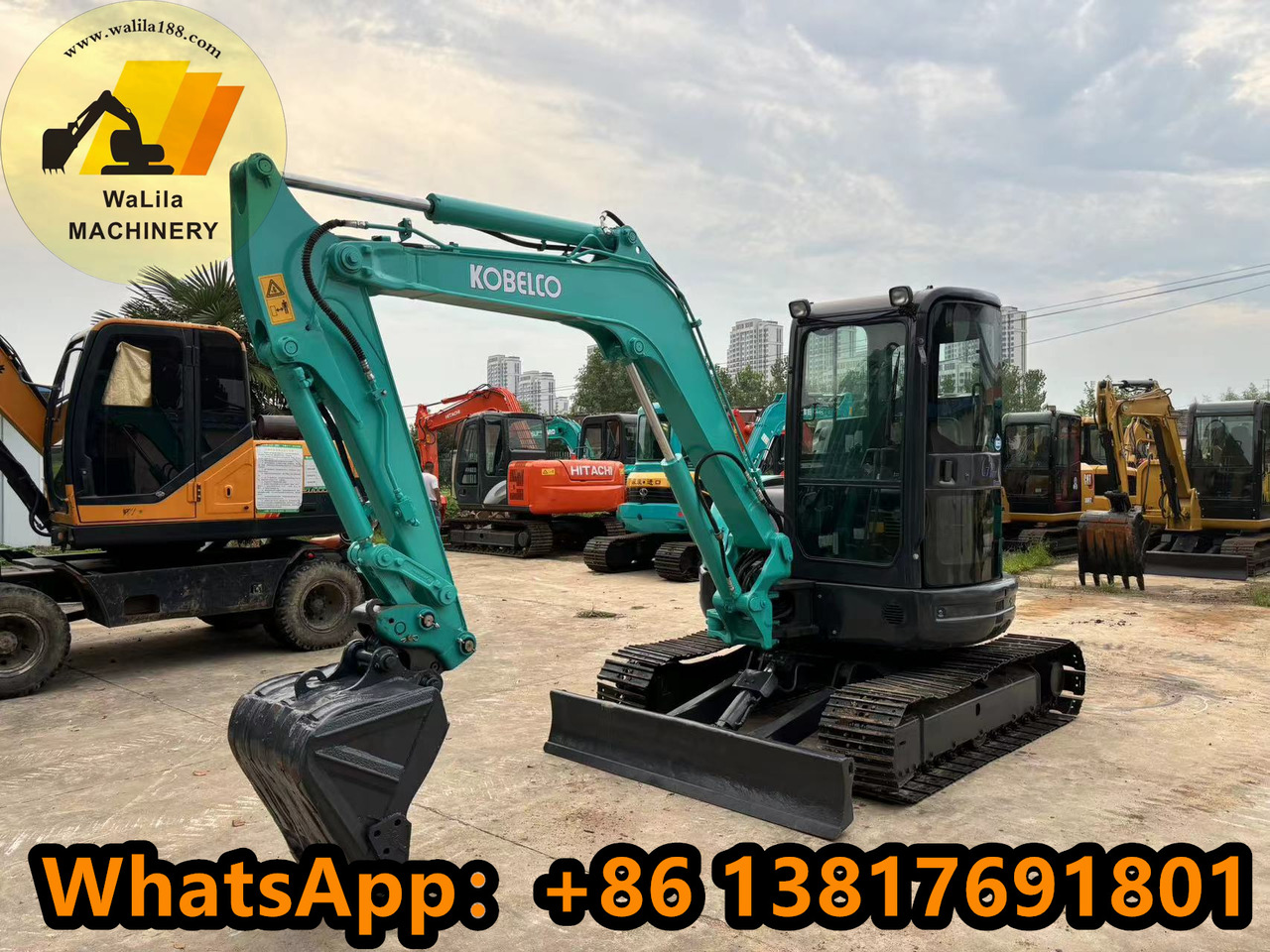 Minigraafmachine KOBELCO SK55: afbeelding 7