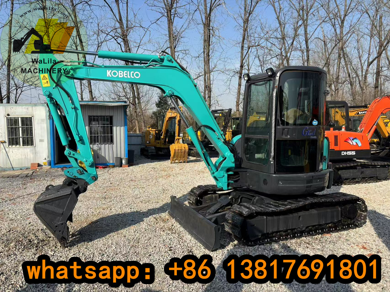 KOBELCO SK55 - Minigraafmachine: afbeelding 5 KOBELCO SK55 - Minigraafmachine: afbeelding 5