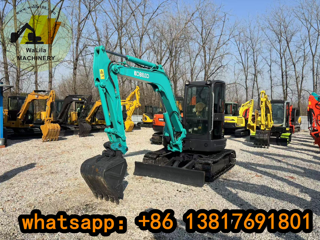 KOBELCO SK55 - Minigraafmachine: afbeelding 2 KOBELCO SK55 - Minigraafmachine: afbeelding 2