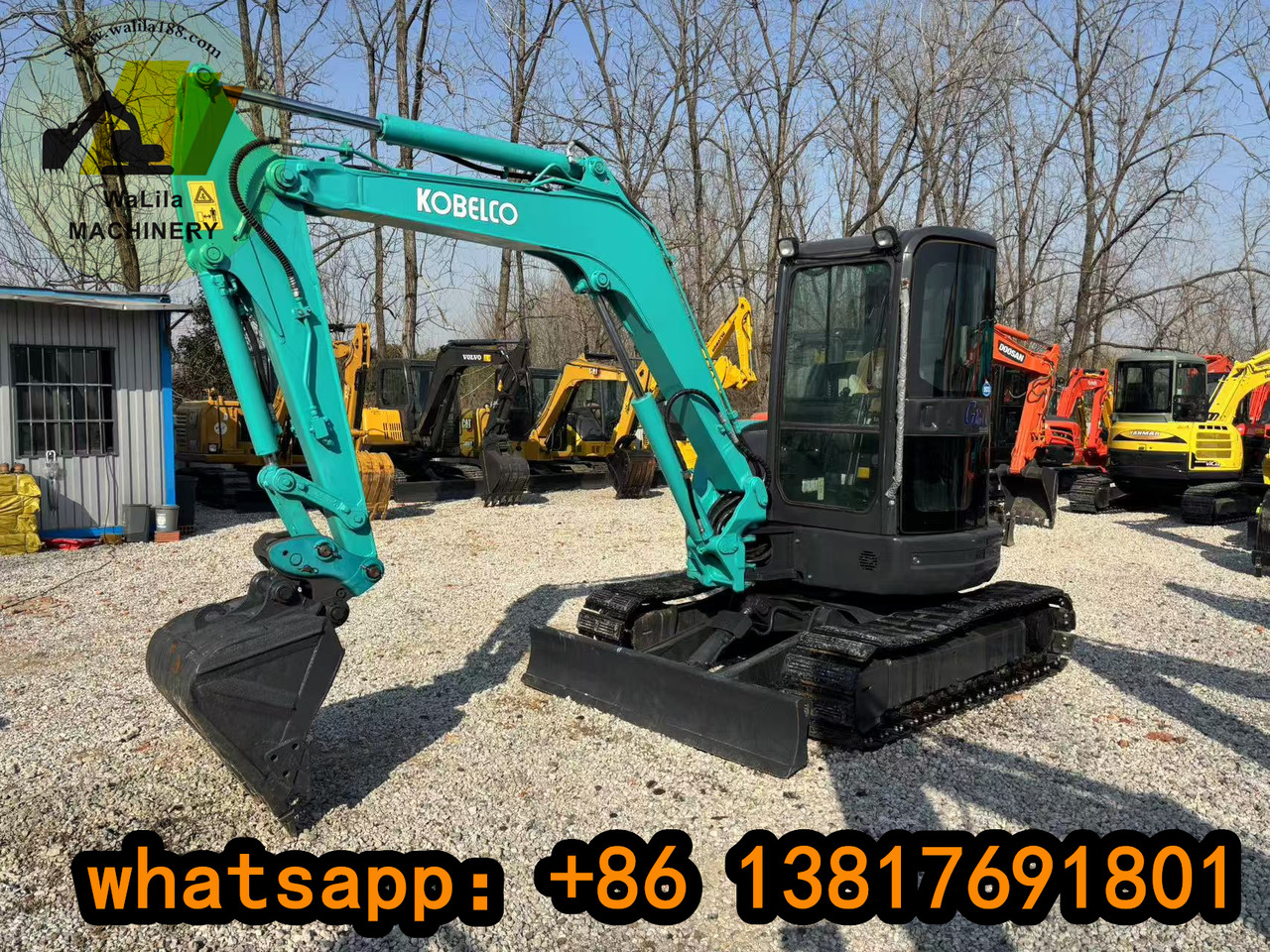 KOBELCO SK55 - Minigraafmachine: afbeelding 4 KOBELCO SK55 - Minigraafmachine: afbeelding 4