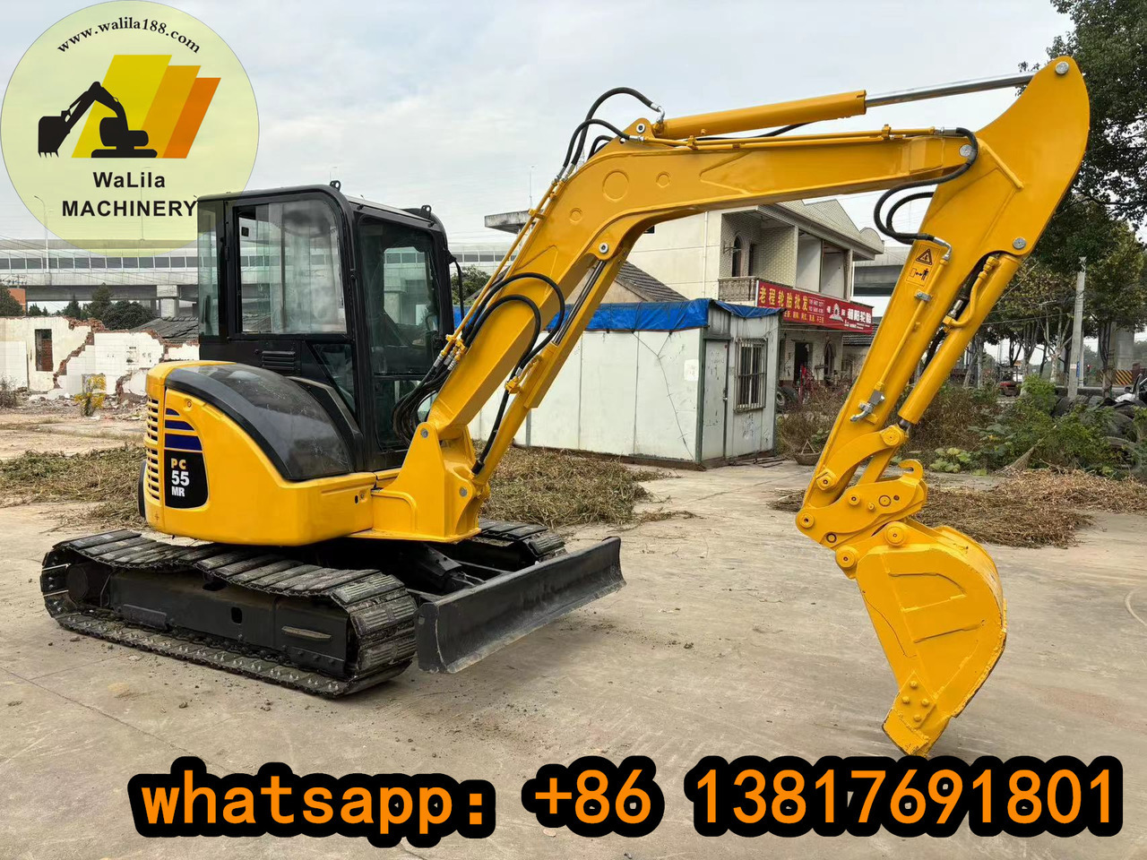 KOMATSU PC 55 MR-3 - Minigraafmachine: afbeelding 1 KOMATSU PC 55 MR-3 - Minigraafmachine: afbeelding 1