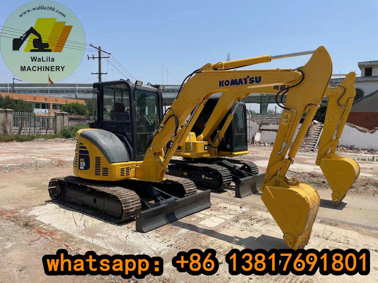 KOMATSU PC 55 MR-3 - Minigraafmachine: afbeelding 4 KOMATSU PC 55 MR-3 - Minigraafmachine: afbeelding 4