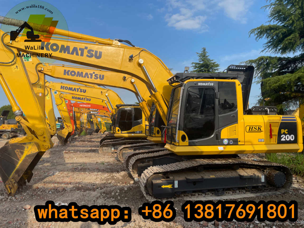 KOMATSU PC200-8 - Rupsgraafmachine: afbeelding 1 KOMATSU PC200-8 - Rupsgraafmachine: afbeelding 1