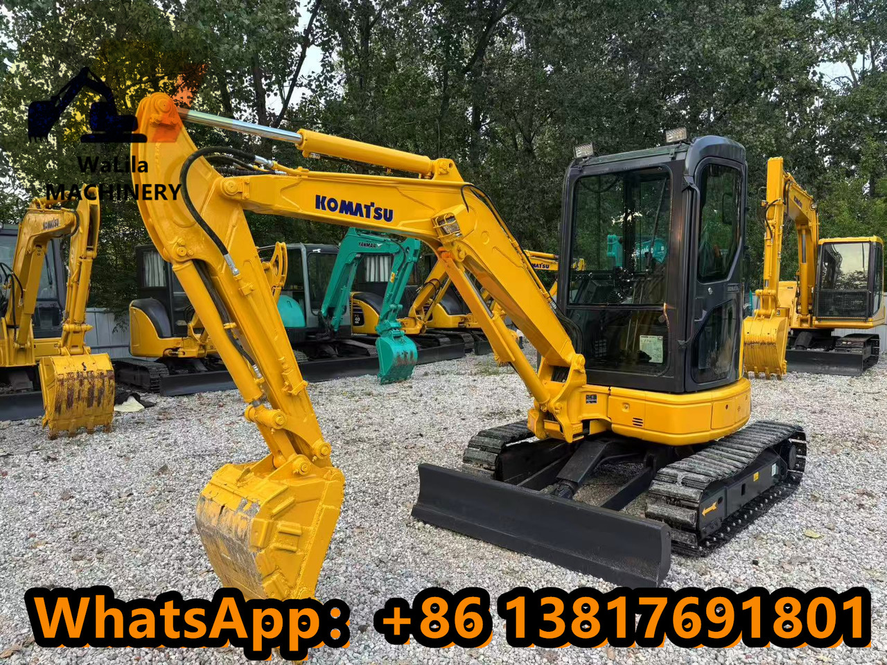 Minigraafmachine KOMATSU PC35: afbeelding 6