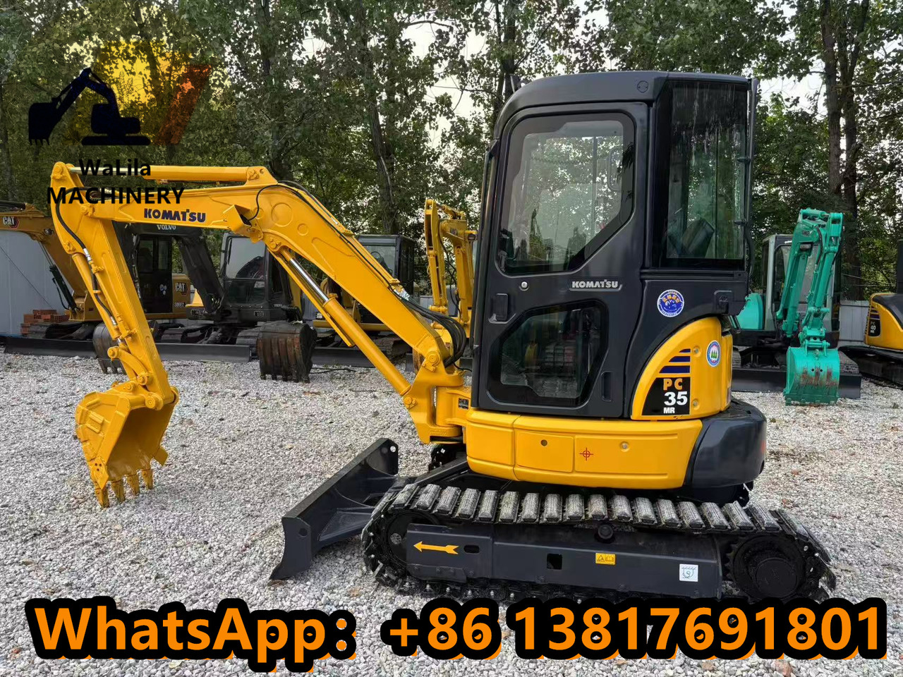 Minigraafmachine KOMATSU PC35: afbeelding 7