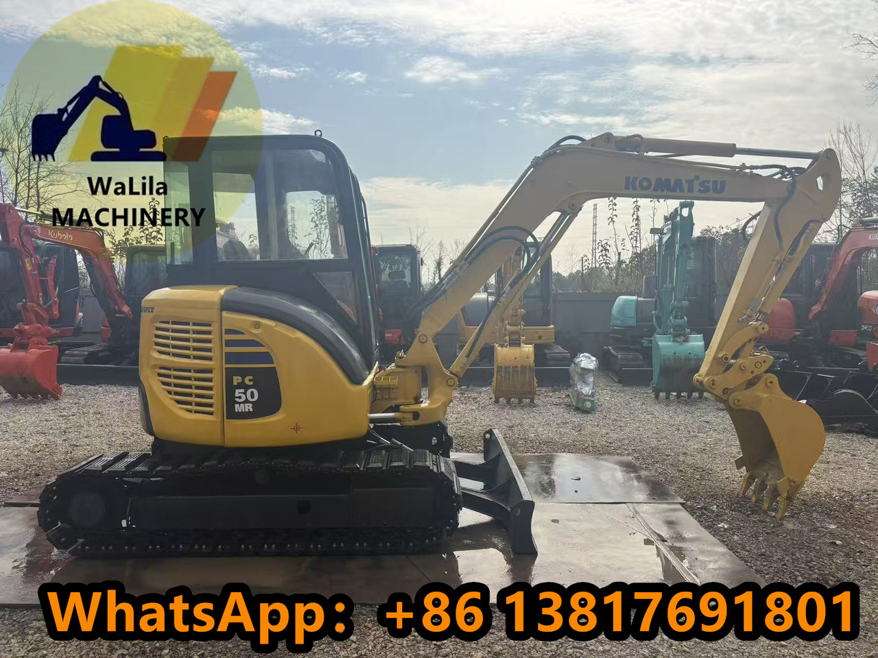 KOMATSU PC50MR-3 - Minigraafmachine: afbeelding 3 KOMATSU PC50MR-3 - Minigraafmachine: afbeelding 3