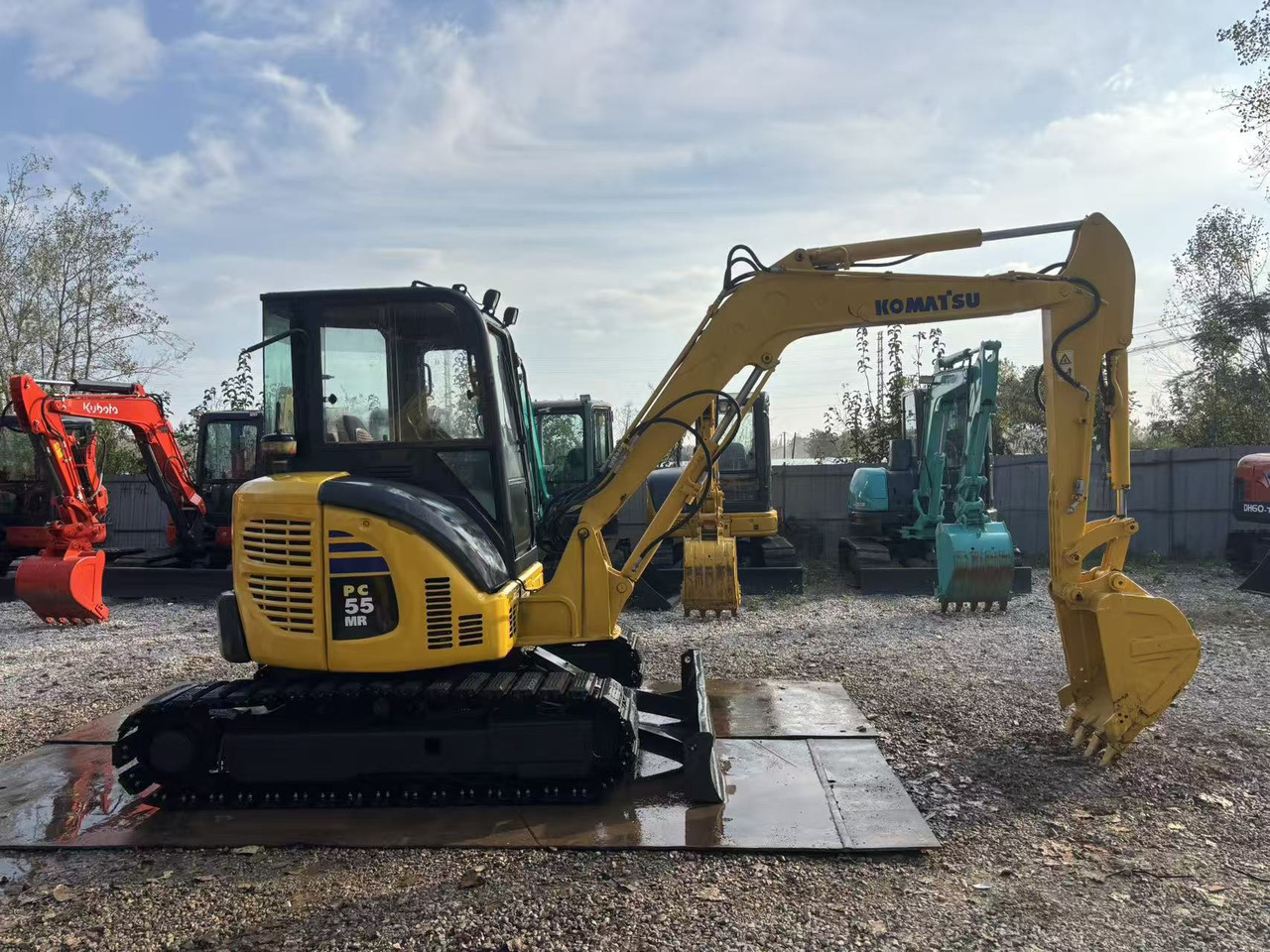 KOMATSU PC55MR-3 - Minigraafmachine: afbeelding 1 KOMATSU PC55MR-3 - Minigraafmachine: afbeelding 1