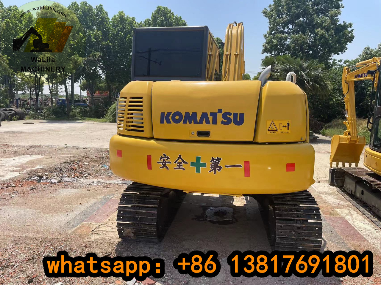Minigraafmachine KOMATSU PC70-8: afbeelding 7