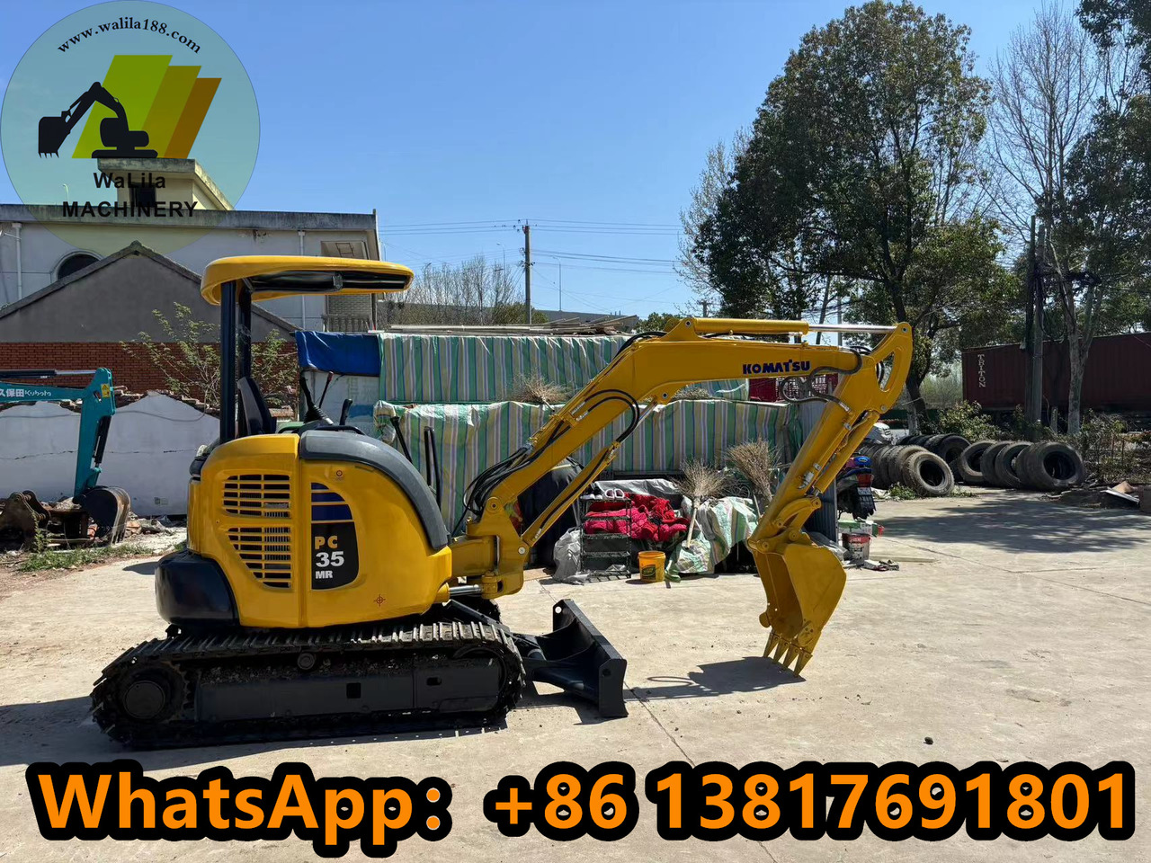 KOMATSU Pc35 - Minigraafmachine: afbeelding 5 KOMATSU Pc35 - Minigraafmachine: afbeelding 5