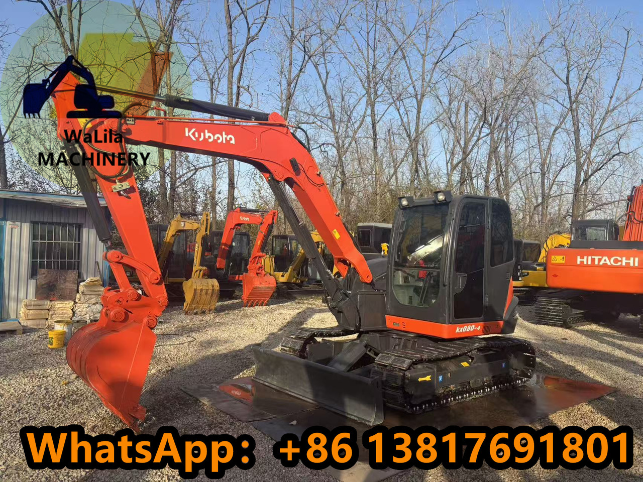 KUBOTA KX080-4 - Minigraafmachine: afbeelding 3 KUBOTA KX080-4 - Minigraafmachine: afbeelding 3