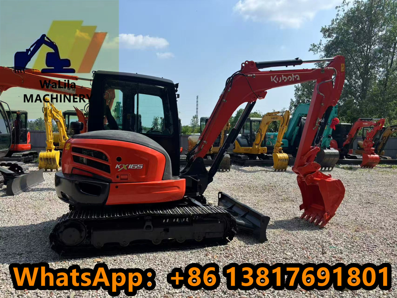 KUBOTA KX165-5 - Minigraafmachine: afbeelding 1 KUBOTA KX165-5 - Minigraafmachine: afbeelding 1