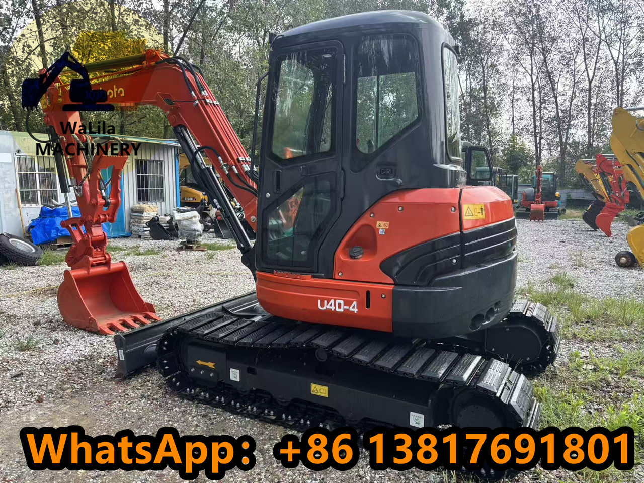 KUBOTA U40 - Minigraafmachine: afbeelding 5 KUBOTA U40 - Minigraafmachine: afbeelding 5