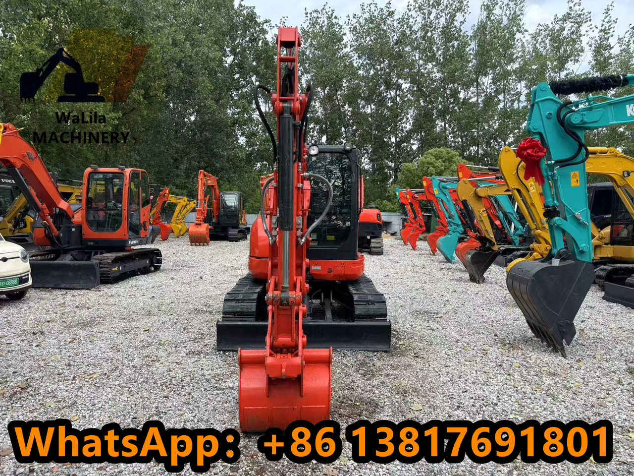 KUBOTA U55-4 - Minigraafmachine: afbeelding 3 KUBOTA U55-4 - Minigraafmachine: afbeelding 3
