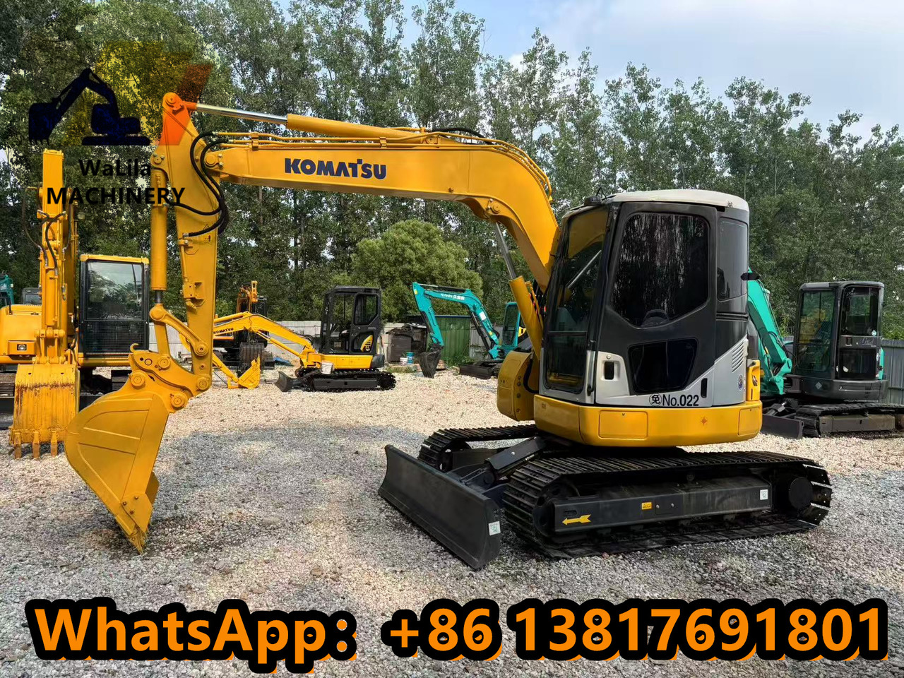 Minigraafmachine Komatsu 78US-6: afbeelding 6