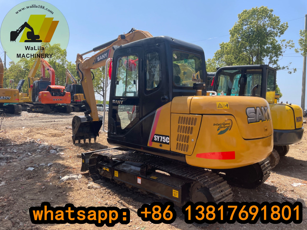 Sany SY 75 Sany75 65 - Rupsgraafmachine: afbeelding 2 Sany SY 75 Sany75 65 - Rupsgraafmachine: afbeelding 2