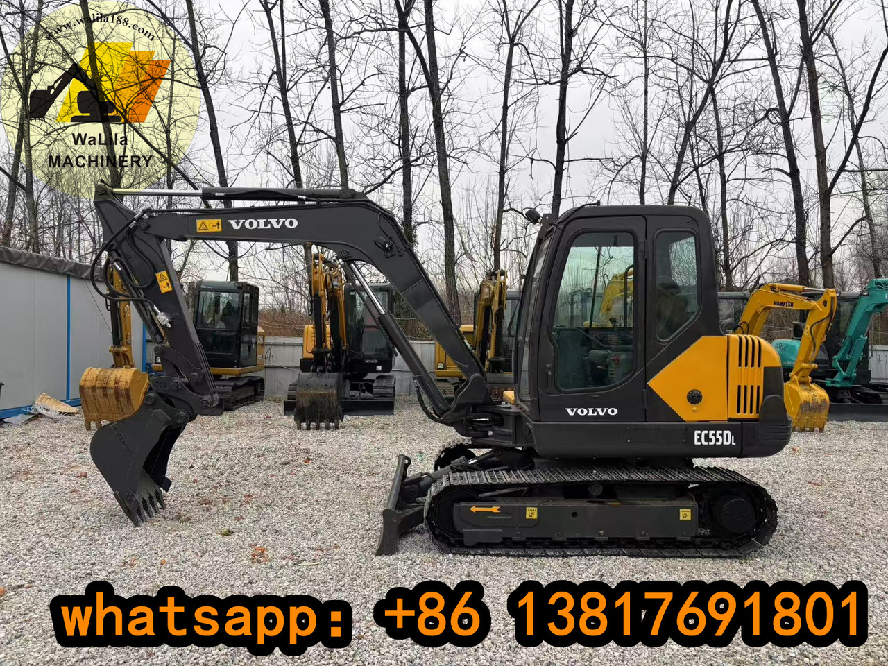 Volvo EC55D - Minigraafmachine: afbeelding 4 Volvo EC55D - Minigraafmachine: afbeelding 4