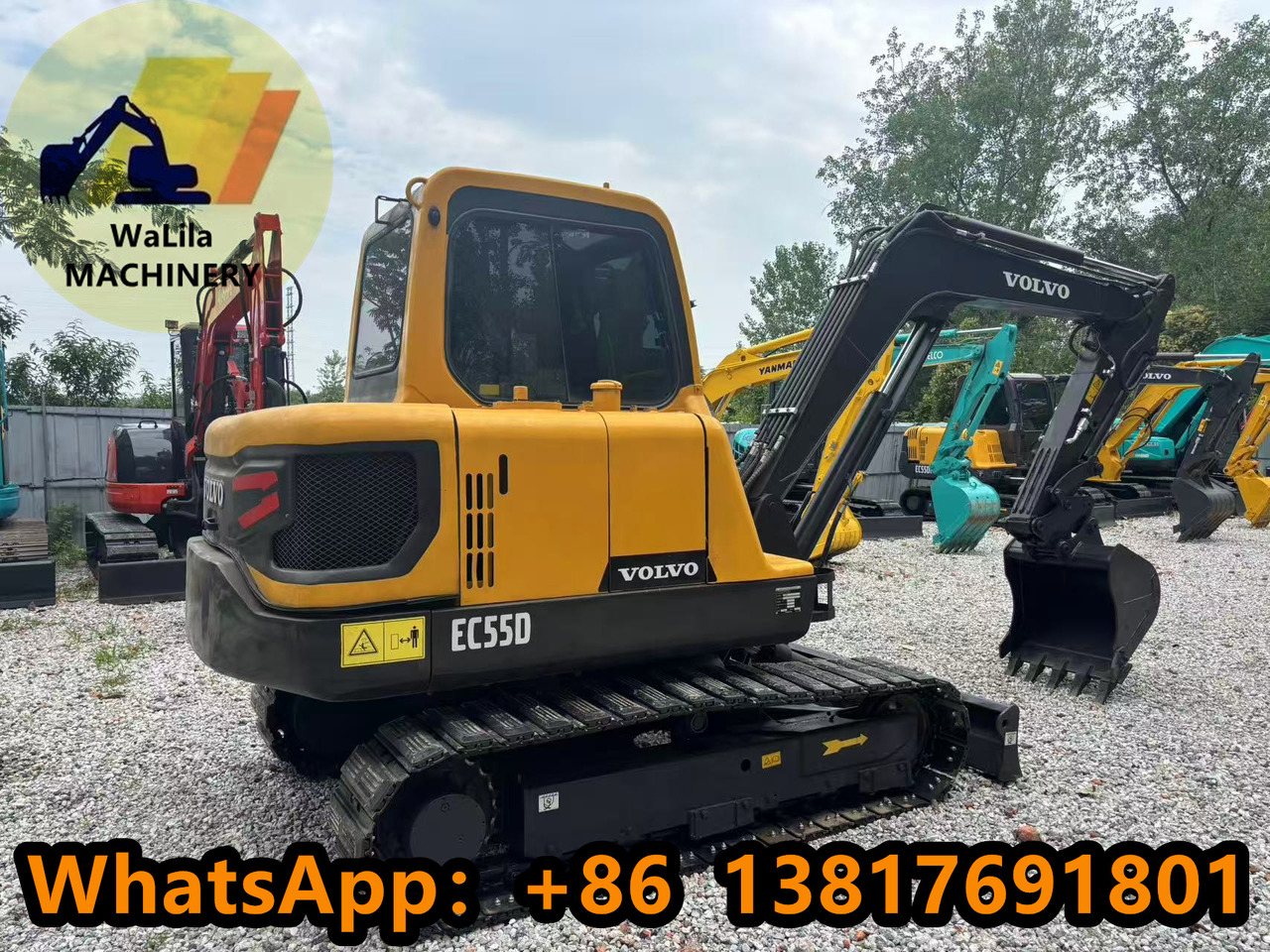 Volvo EC55D - Minigraafmachine: afbeelding 3 Volvo EC55D - Minigraafmachine: afbeelding 3
