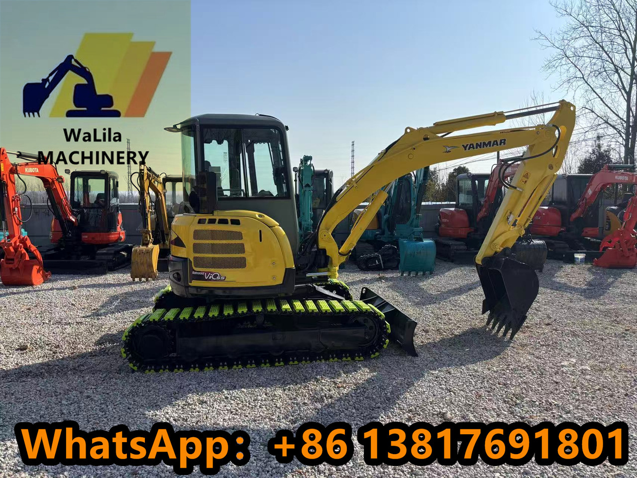 YANMAR VIO55 - Minigraafmachine: afbeelding 1 YANMAR VIO55 - Minigraafmachine: afbeelding 1