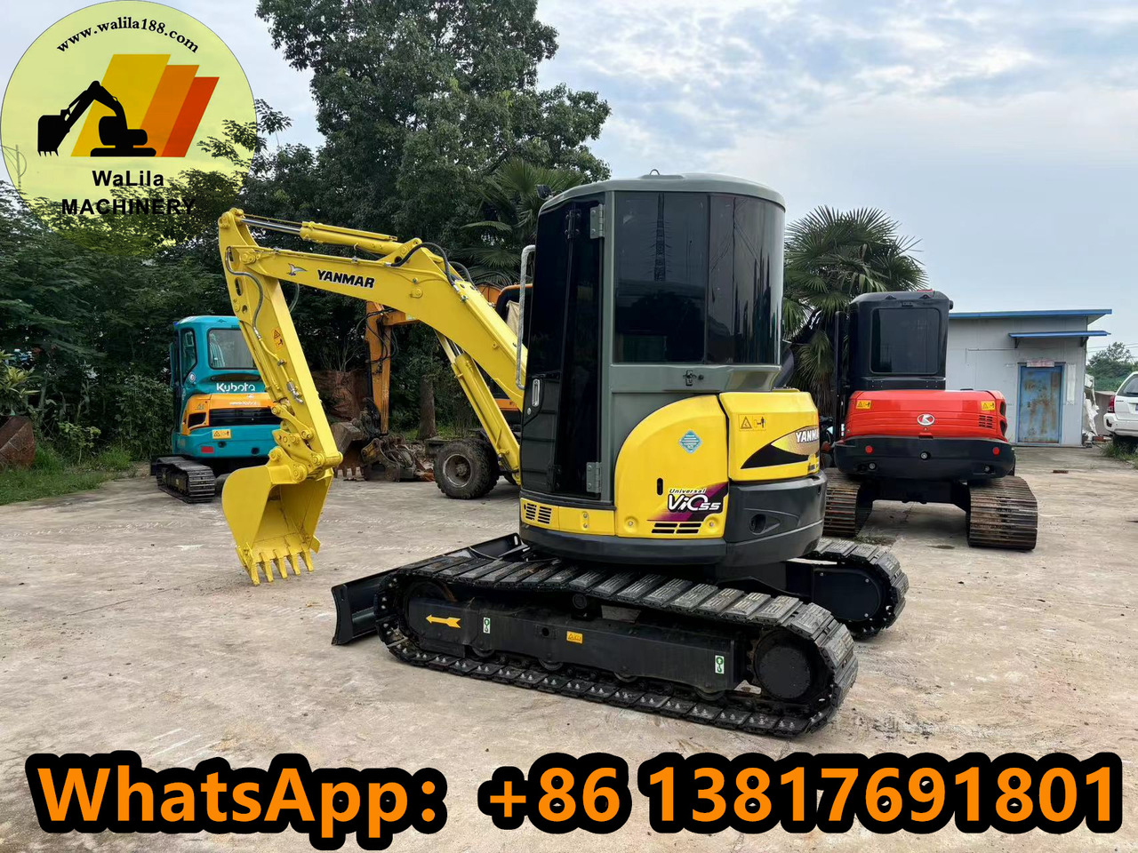 Yanmar Vio 55 Vio55 - Minigraafmachine: afbeelding 1 Yanmar Vio 55 Vio55 - Minigraafmachine: afbeelding 1