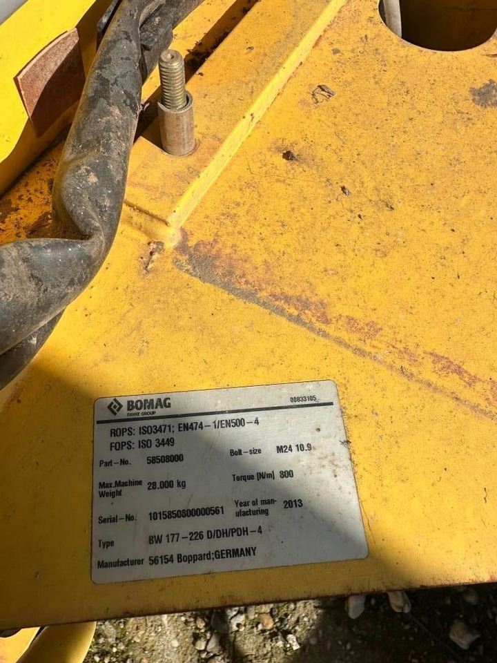 Bomag BW 177-226 D/DH CABIN  - Cabine voor Bouwmachine: afbeelding 4 Bomag BW 177-226 D/DH CABIN  - Cabine voor Bouwmachine: afbeelding 4