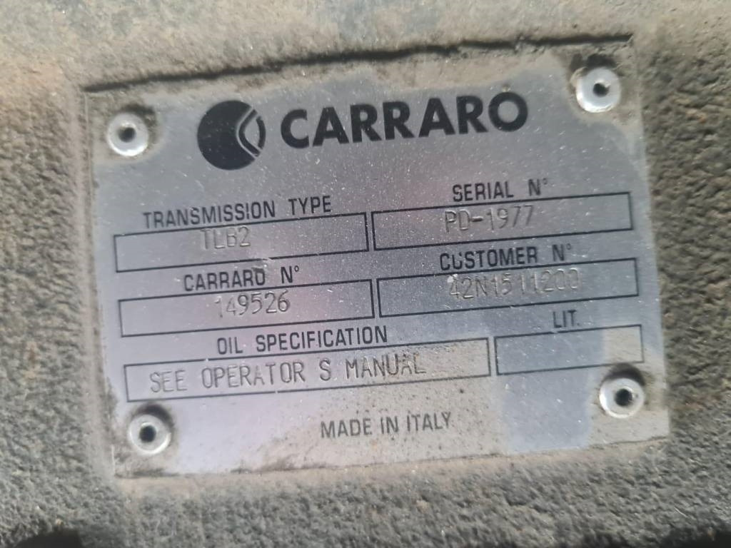 Carraro TLB2 TRANSMISSION - Versnellingsbak voor Bouwmachine: afbeelding 3 Carraro TLB2 TRANSMISSION - Versnellingsbak voor Bouwmachine: afbeelding 3