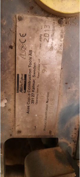 Atlas-Copco Rüttelplatte LJ500 - Trilplaat: afbeelding 2 Atlas-Copco Rüttelplatte LJ500 - Trilplaat: afbeelding 2