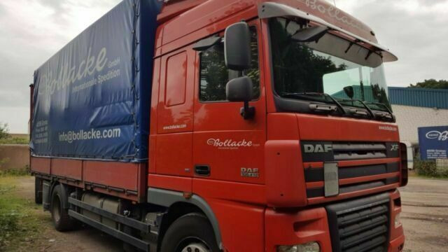 DAF 105-410 XF Plane Spriegel German Truck - Schuifzeilen vrachtwagen: afbeelding 3 DAF 105-410 XF Plane Spriegel German Truck - Schuifzeilen vrachtwagen: afbeelding 3