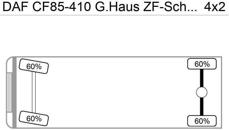 DAF CF85-410 G.Haus ZF-Schalter German Truck - Chassis vrachtwagen: afbeelding 4 DAF CF85-410 G.Haus ZF-Schalter German Truck - Chassis vrachtwagen: afbeelding 4