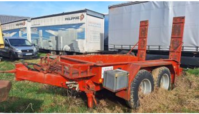 Langendorf 2-Achser Tieflader mit Rampen - Machinetransporter: afbeelding 4 Langendorf 2-Achser Tieflader mit Rampen - Machinetransporter: afbeelding 4