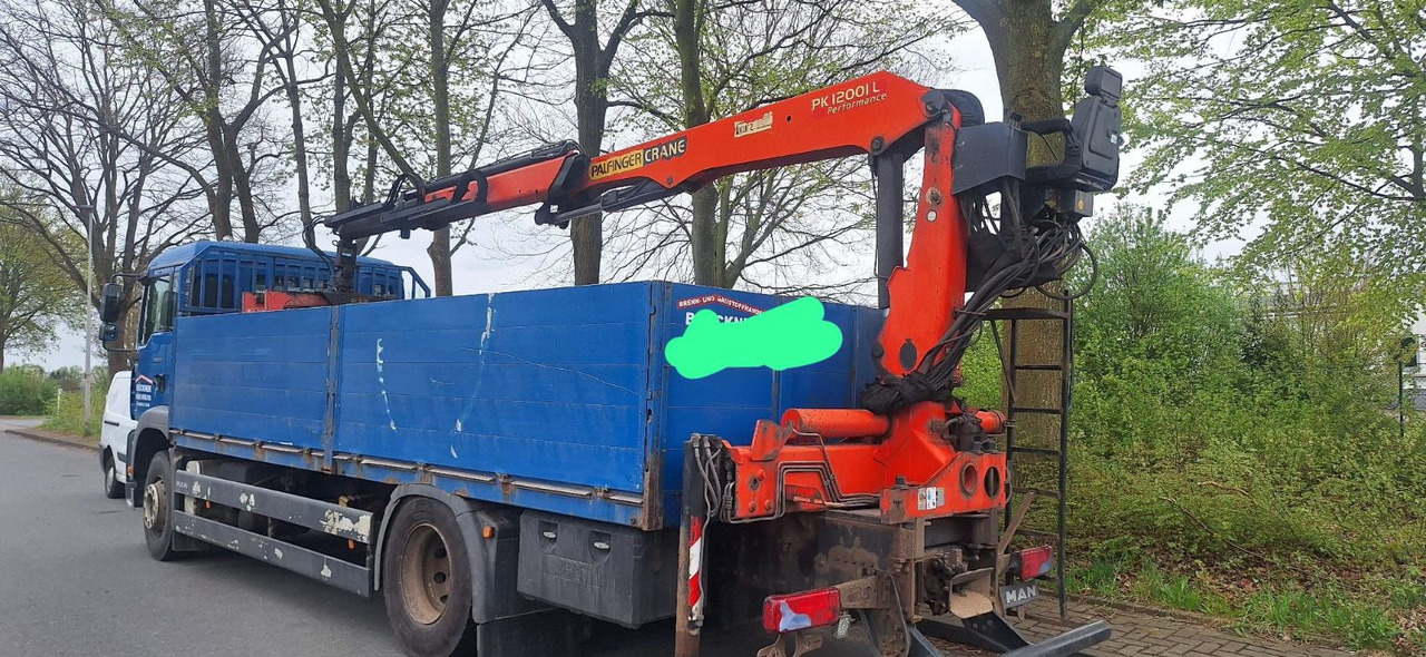 MAN 18.310 Pritsche mit Kran - Vrachtwagen met open laadbak: afbeelding 3 MAN 18.310 Pritsche mit Kran - Vrachtwagen met open laadbak: afbeelding 3