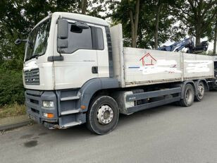 Vrachtwagen met open laadbak, Kraanwagen MAN 26.320 Pritsche mit Kran Tirre 170: afbeelding 1