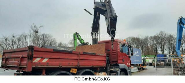 MAN 26.440TGS Kipper+Kran Meiller/Stahl - Kipper vrachtwagen, Kraanwagen: afbeelding 2 MAN 26.440TGS Kipper+Kran Meiller/Stahl - Kipper vrachtwagen, Kraanwagen: afbeelding 2