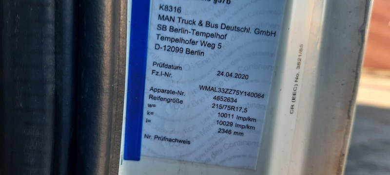 Bakwagen MAN L2000: afbeelding 8