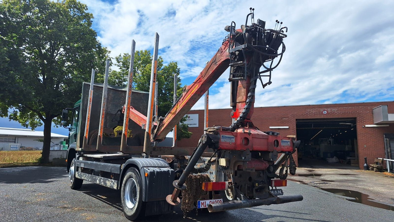 MAN TGA 18.480 Holz LKW - Houttransport, Kraanwagen: afbeelding 4 MAN TGA 18.480 Holz LKW - Houttransport, Kraanwagen: afbeelding 4