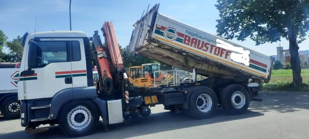 MAN TGS 26.400 Kipper Mit Kran/Funk - Kipper vrachtwagen, Kraanwagen: afbeelding 3 MAN TGS 26.400 Kipper Mit Kran/Funk - Kipper vrachtwagen, Kraanwagen: afbeelding 3