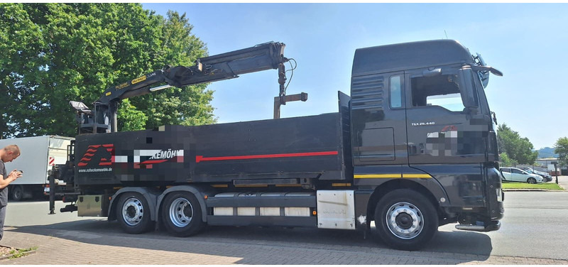 MAN TGX 26.440 6x2 LLW Pritsche mit Kran Palfinge - Vrachtwagen met open laadbak, Kraanwagen: afbeelding 2 MAN TGX 26.440 6x2 LLW Pritsche mit Kran Palfinge - Vrachtwagen met open laadbak, Kraanwagen: afbeelding 2