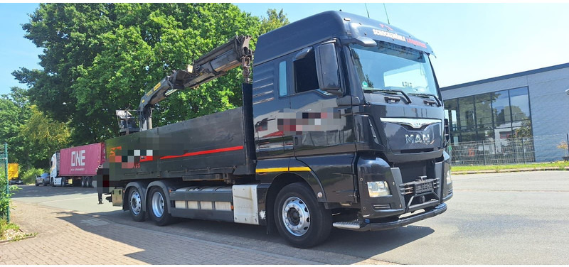 MAN TGX 26.440 6x2 LLW Pritsche mit Kran Palfinge - Vrachtwagen met open laadbak, Kraanwagen: afbeelding 4 MAN TGX 26.440 6x2 LLW Pritsche mit Kran Palfinge - Vrachtwagen met open laadbak, Kraanwagen: afbeelding 4