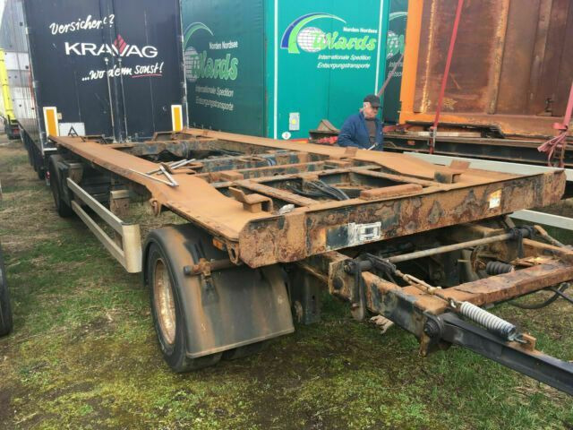 Meiller HKM Luftgefedert ABS BPW-Achsen - Containertransporter/ Wissellaadbak aanhangwagen: afbeelding 1 Meiller HKM Luftgefedert ABS BPW-Achsen - Containertransporter/ Wissellaadbak aanhangwagen: afbeelding 1