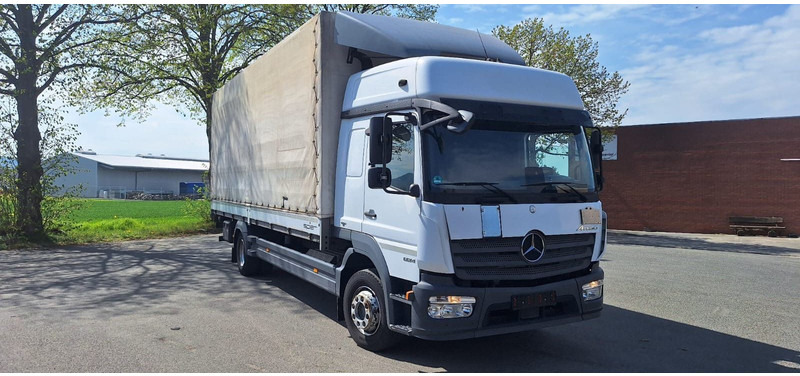 Mercedes-Benz 1224 Atego 3 G.Haus/Hochdach LBW AHK - Schuifzeilen vrachtwagen: afbeelding 2 Mercedes-Benz 1224 Atego 3 G.Haus/Hochdach LBW AHK - Schuifzeilen vrachtwagen: afbeelding 2