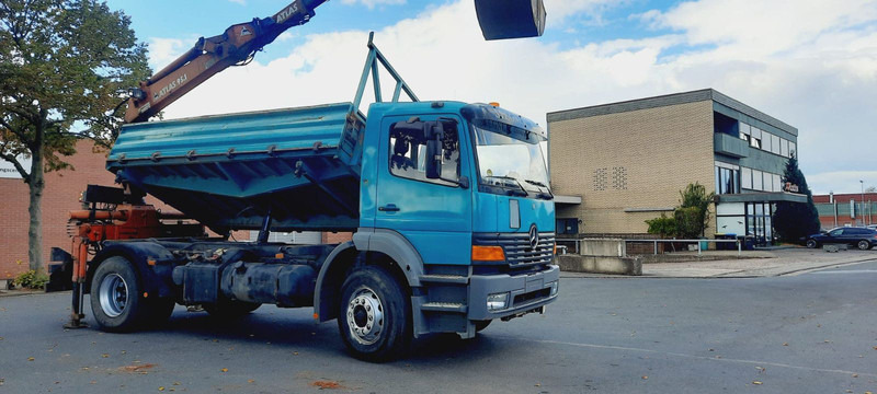 Mercedes-Benz 1828K 4x2 Kipper KRAN+Funk/Greifer - Kipper vrachtwagen, Kraanwagen: afbeelding 2 Mercedes-Benz 1828K 4x2 Kipper KRAN+Funk/Greifer - Kipper vrachtwagen, Kraanwagen: afbeelding 2