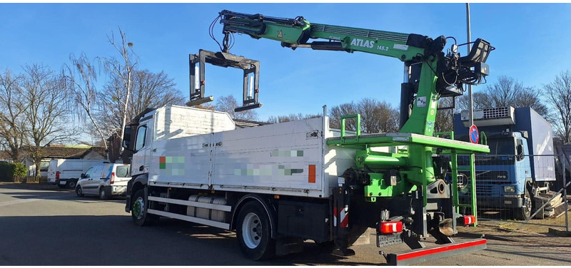 Mercedes-Benz 1835 Antos 4x2 Klima 1-Hand - Vrachtwagen met open laadbak, Kraanwagen: afbeelding 2 Mercedes-Benz 1835 Antos 4x2 Klima 1-Hand - Vrachtwagen met open laadbak, Kraanwagen: afbeelding 2