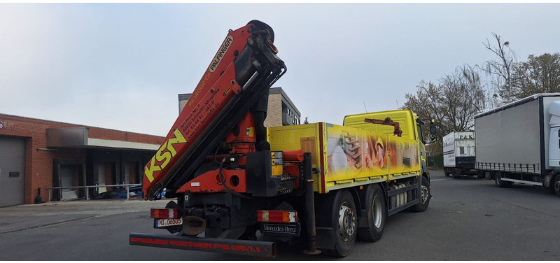 Mercedes-Benz 2636 Axor 3-Achser 6x2 mit Kran PK14002+Funk - Vrachtwagen met open laadbak, Kraanwagen: afbeelding 5 Mercedes-Benz 2636 Axor 3-Achser 6x2 mit Kran PK14002+Funk - Vrachtwagen met open laadbak, Kraanwagen: afbeelding 5