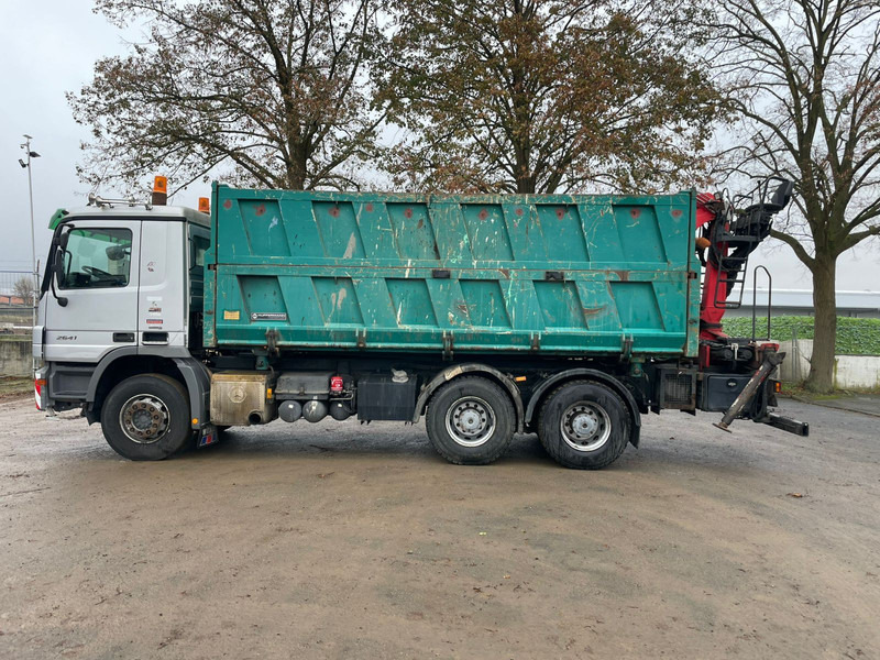 Mercedes-Benz Actros 2641 - Kipper vrachtwagen, Kraanwagen: afbeelding 1 Mercedes-Benz Actros 2641 - Kipper vrachtwagen, Kraanwagen: afbeelding 1