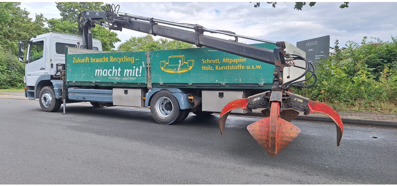 Mercedes-Benz Atego 1529 - Vrachtwagen met open laadbak, Kraanwagen: afbeelding 2 Mercedes-Benz Atego 1529 - Vrachtwagen met open laadbak, Kraanwagen: afbeelding 2