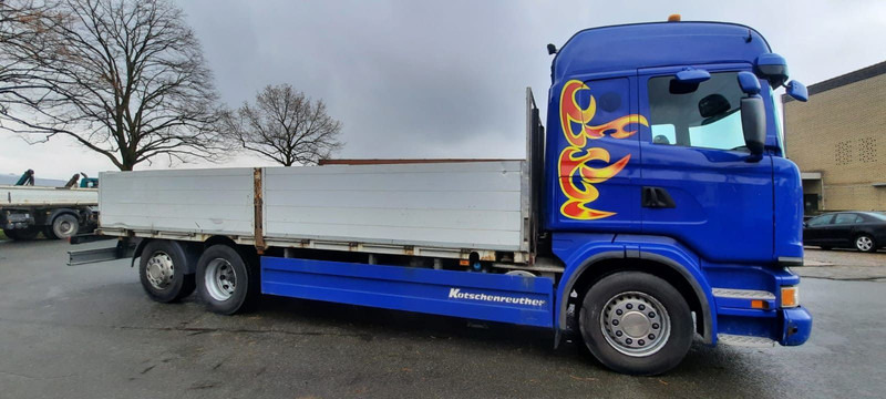 Scania G440 Pritsche 6x2 Kran am Heck vor - Vrachtwagen met open laadbak, Kraanwagen: afbeelding 3 Scania G440 Pritsche 6x2 Kran am Heck vor - Vrachtwagen met open laadbak, Kraanwagen: afbeelding 3