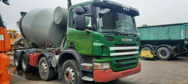Scania P340PS 4-Achser 8x4 Betonmischer Euro:4 - Betonmixer: afbeelding 2 Scania P340PS 4-Achser 8x4 Betonmischer Euro:4 - Betonmixer: afbeelding 2