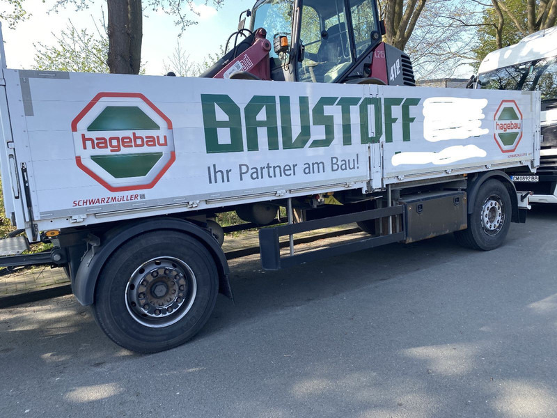 Schwarzmüller Baustoffpritsche - Open/ Plateau aanhangwagen: afbeelding 2 Schwarzmüller Baustoffpritsche - Open/ Plateau aanhangwagen: afbeelding 2