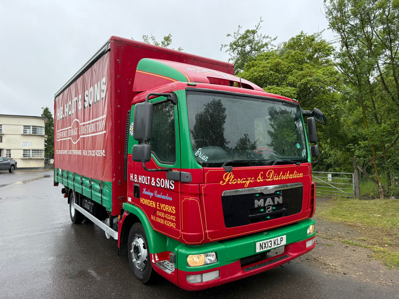 2013 MAN TGL Curtainside Truck - Schuifzeilen vrachtwagen: afbeelding 1 2013 MAN TGL Curtainside Truck - Schuifzeilen vrachtwagen: afbeelding 1
